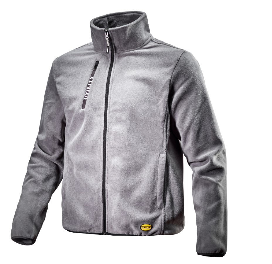 SWEATER PILE FULL ZIP